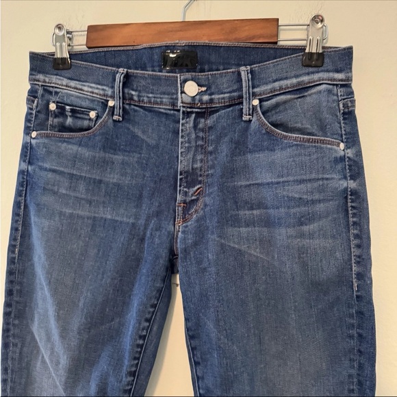 Mother Denim The Trainer Dark Wash Women’s Jeans SZ 28 - Picture 2 of 14